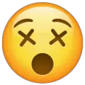 dizzy face emoji on whatsapp