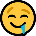 drooling face emoji on microsoft windows