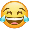 face with tears of joy emoji on whatsapp