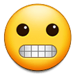 grimacing face emoji on samsung