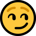 smirking face emoji on microsoft windows