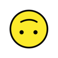 upside-down face emoji on openmoji