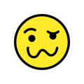 woozy face emoji on openmoji