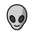 alien emoji on openmoji