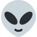 alien emoji on twitter (twemoji)
