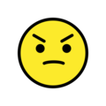 angry face emoji on openmoji