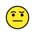 confused face emoji on openmoji