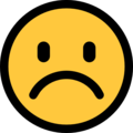 frowning face emoji on microsoft windows