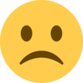 frowning face emoji on twitter (twemoji)