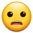 frowning face with open mouth emoji on samsung