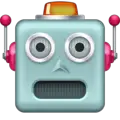 robot emoji on facebook messenger