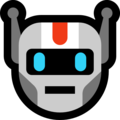 robot emoji on microsoft windows