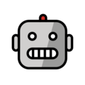 robot emoji on openmoji