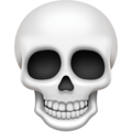 skull emoji on facebook messenger