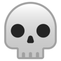 skull emoji on google android