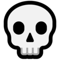 skull emoji on microsoft windows