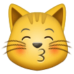 kissing cat emoji on samsung
